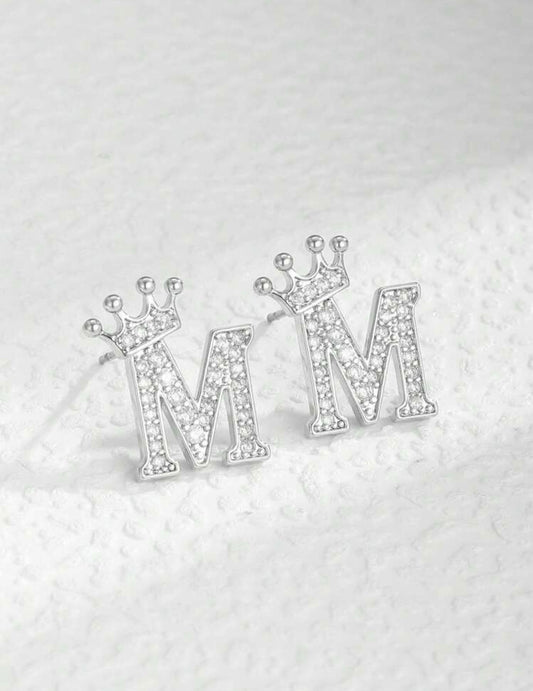 The Queen - Silver - Initial M
