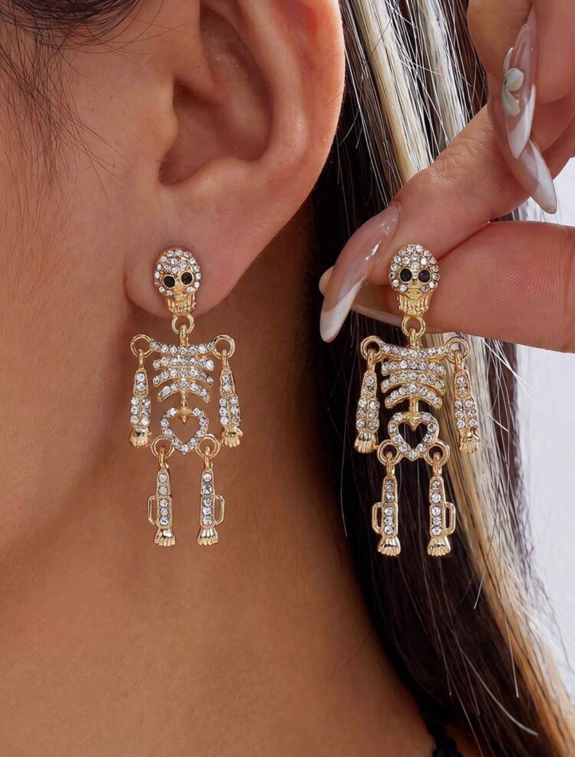Bones And Bling - Gold