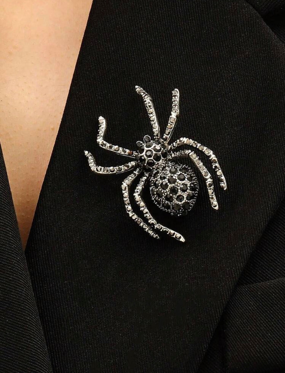 Spider Gems - Brooches