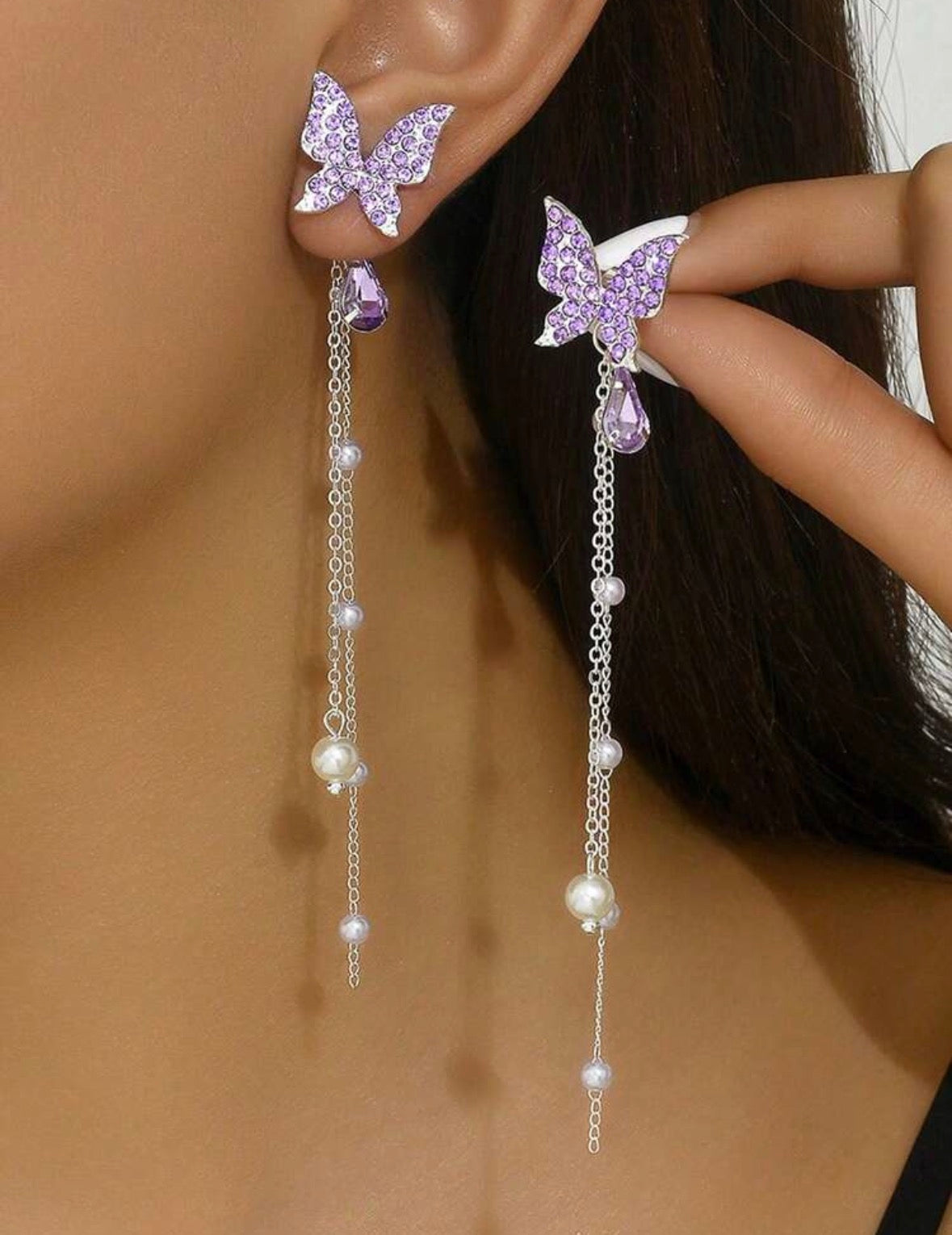 Butterfly Drip - Purple