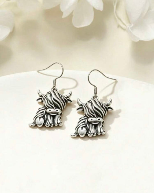 Highland Cow Couture - Silver