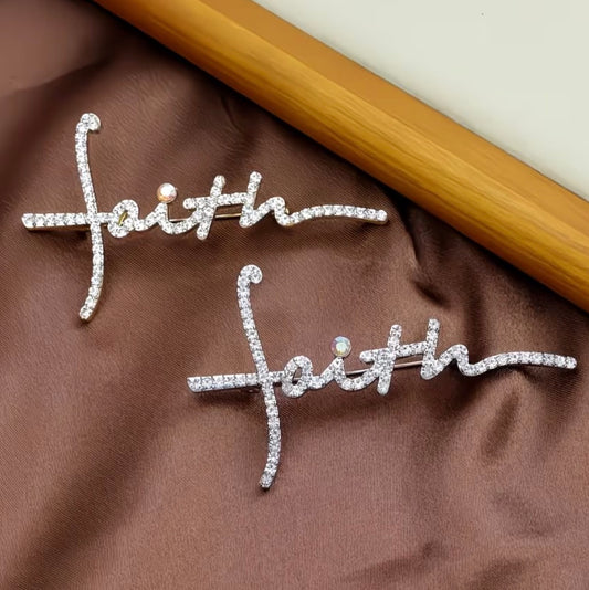 Faith over Fear - Brooches (Small)