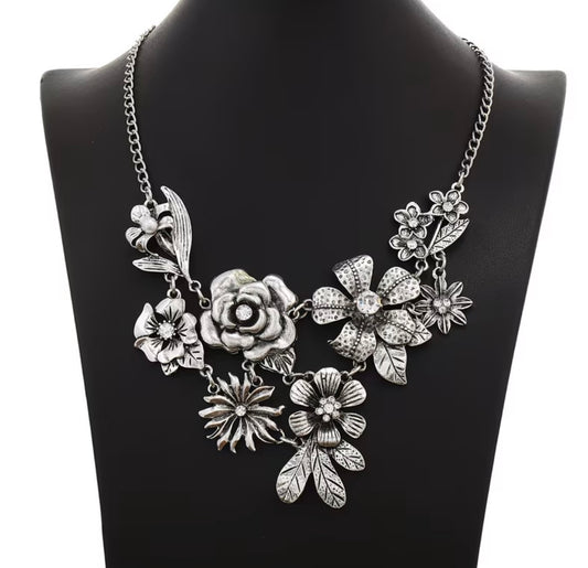 Floral Garden - Silver