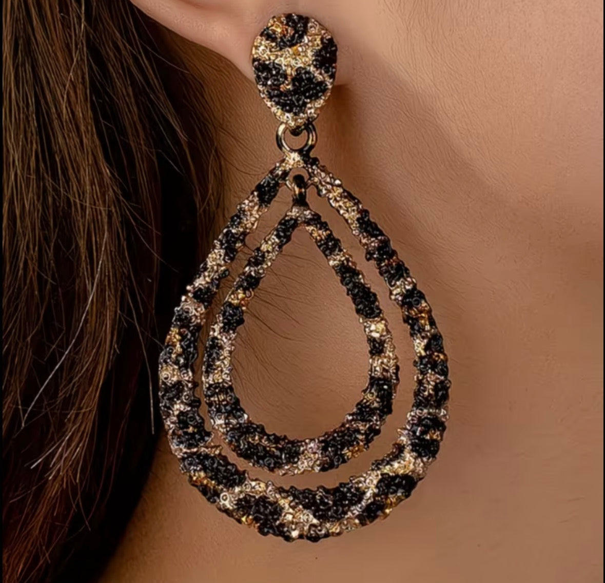 Leopard Tears - Brown