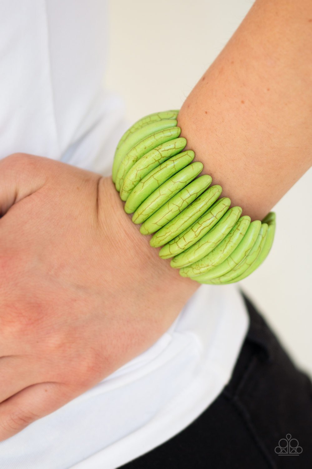 Naturally Nomad-green-Paparazzi bracelet