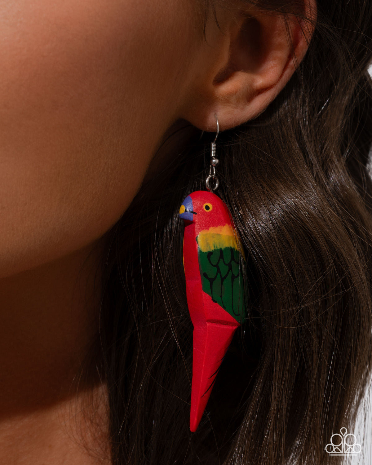 Pampered Parrot - multi - Paparazzi earrings