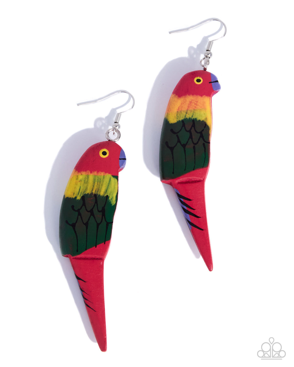 Pampered Parrot - multi - Paparazzi earrings
