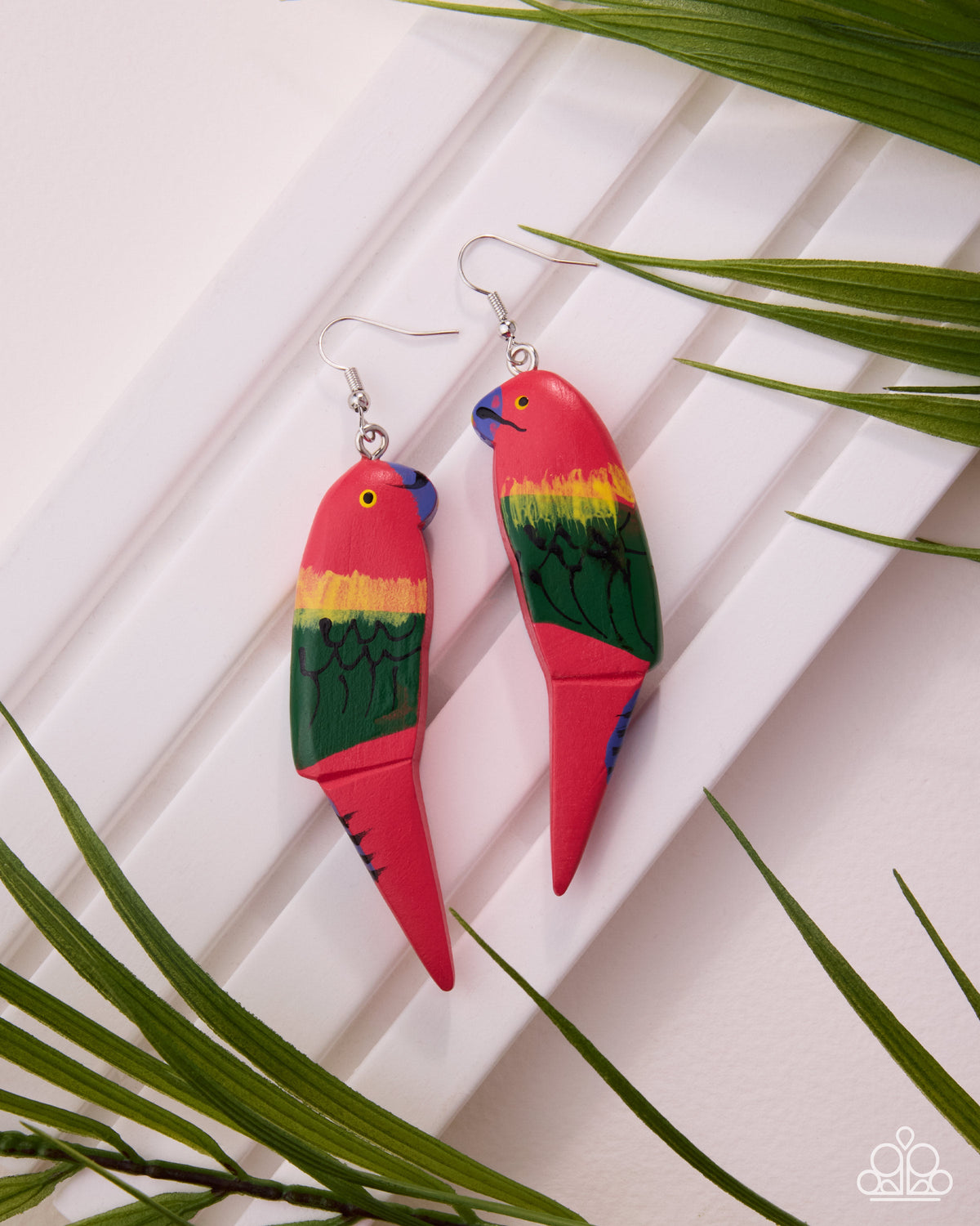 Pampered Parrot - multi - Paparazzi earrings