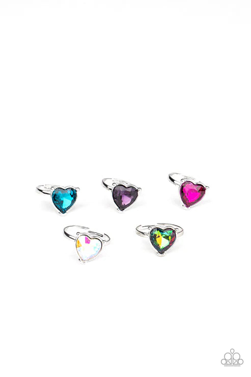 Hearts - Starlet Shimmer Rings