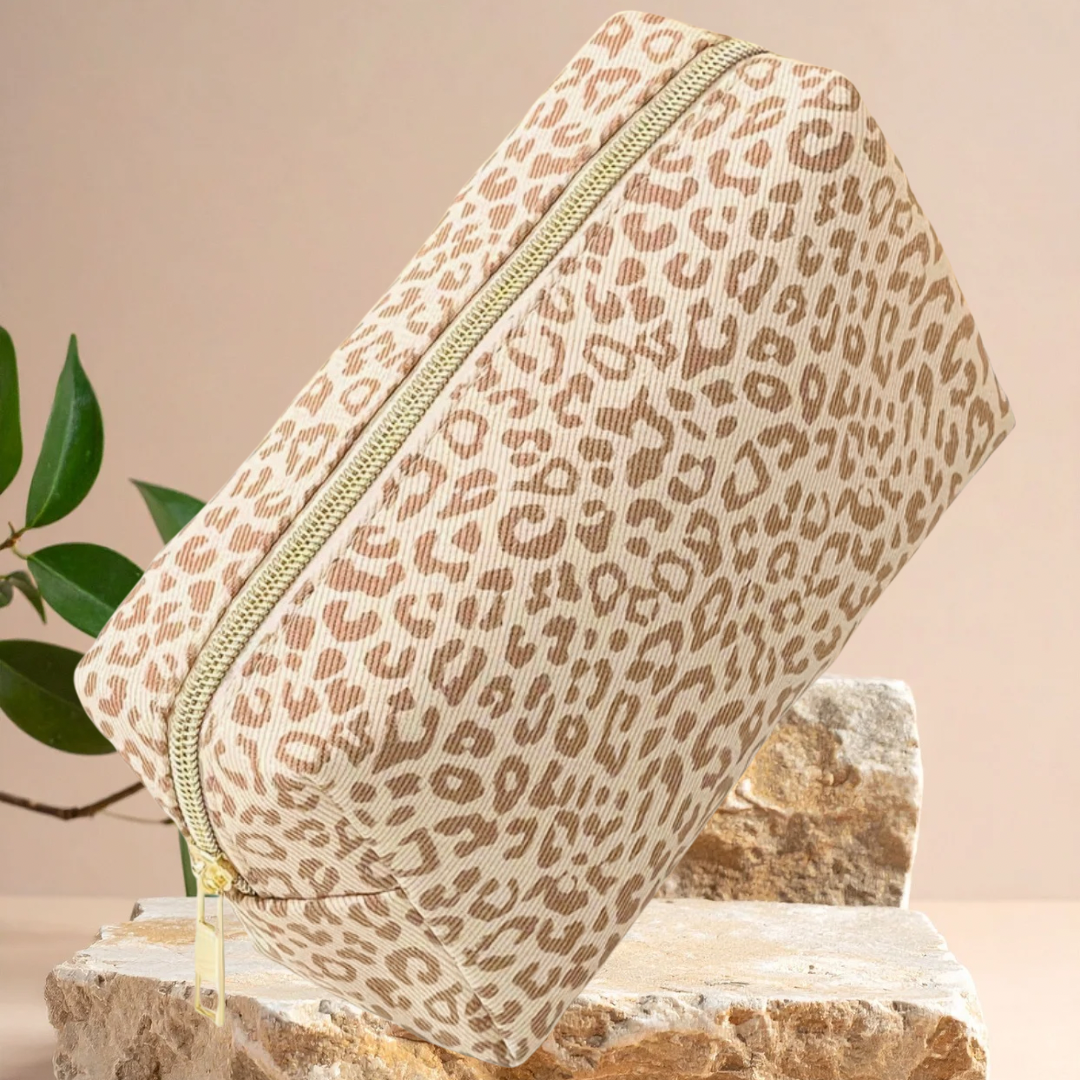 Leopard Luxe - Cosmetic Bag