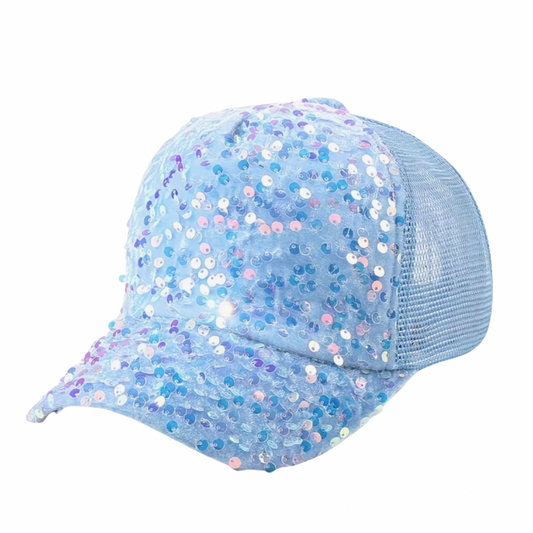 Sequin Snapback - Hats