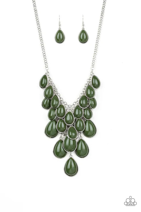 Shop Til You TEARDROP - Green