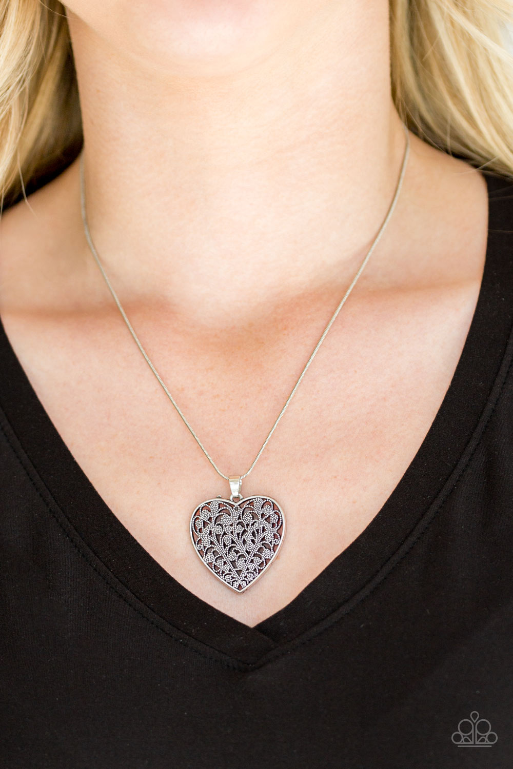 Look Into Your Heart - Hearts - Silver