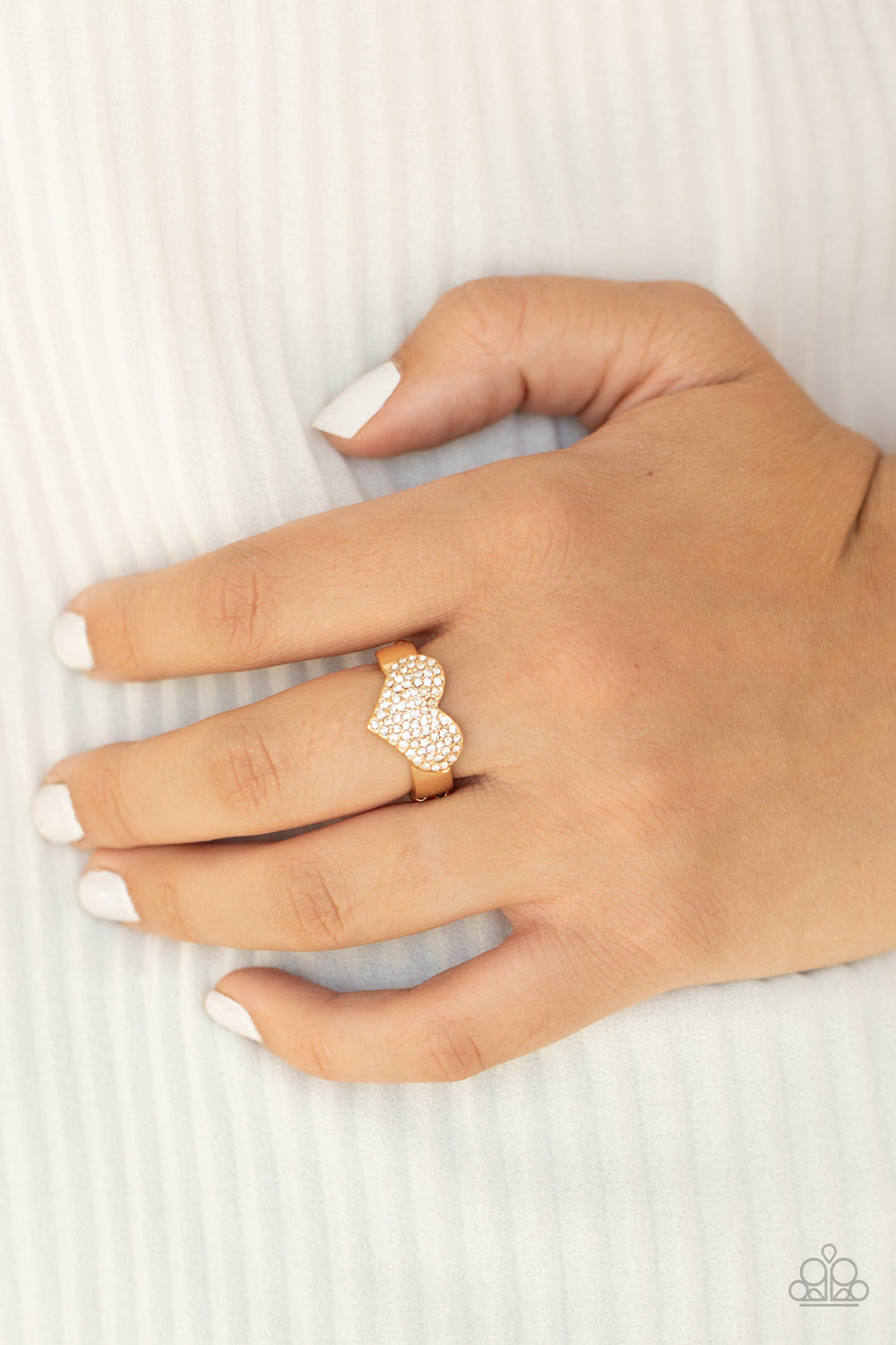 Heart of BLING - Hearts - Gold