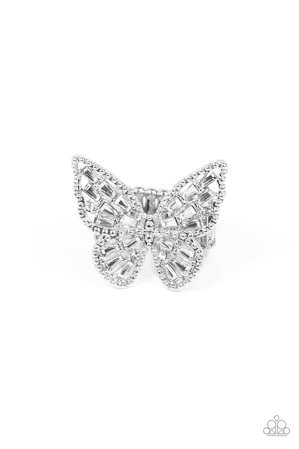 Bright-Eyed Butterfly - Silver