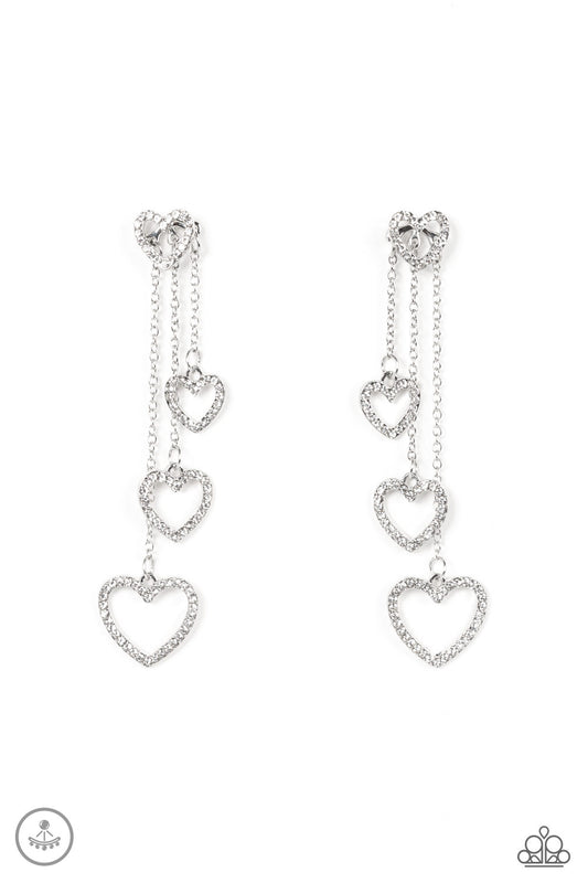 Falling In Love - Hearts - Silver