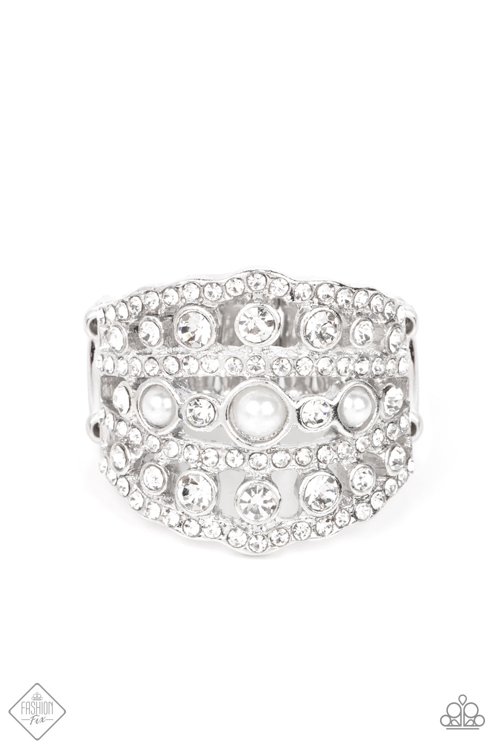 Sailboat Bling - White - FIERCELY 5TH AVENUE - APRIL 2022