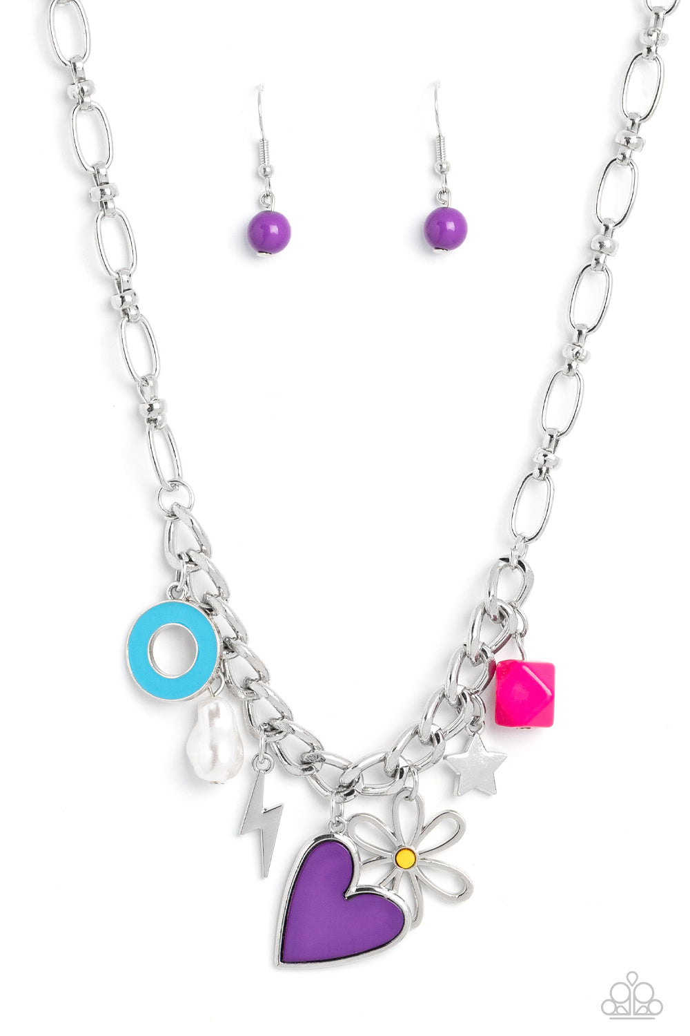 Living in CHARM-ony - Hearts - Purple
