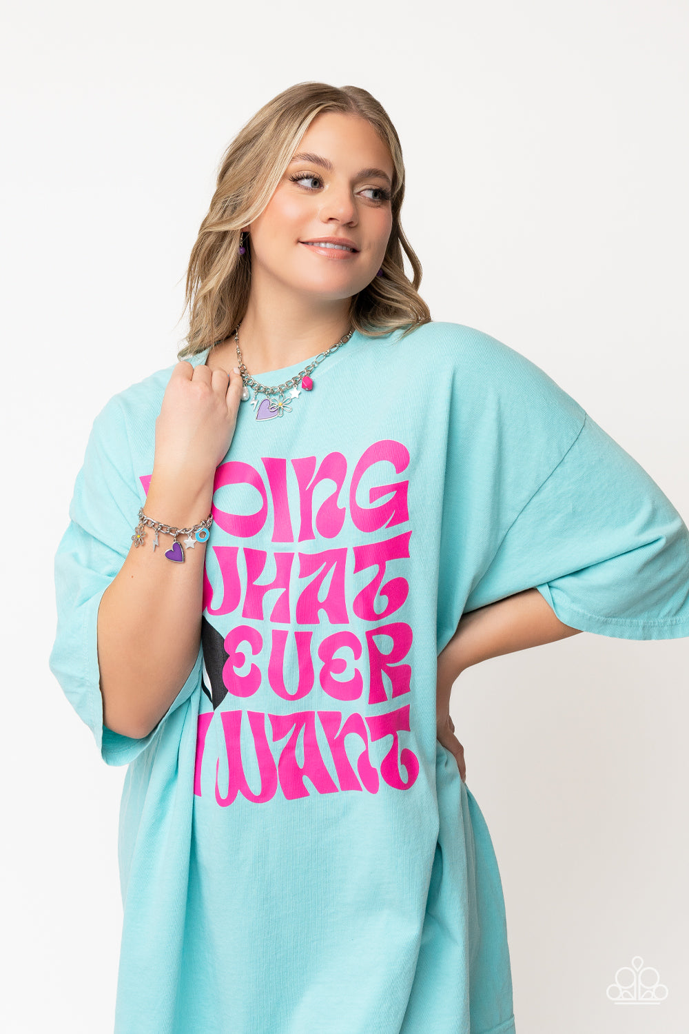 Living in CHARM-ony - Hearts - Purple