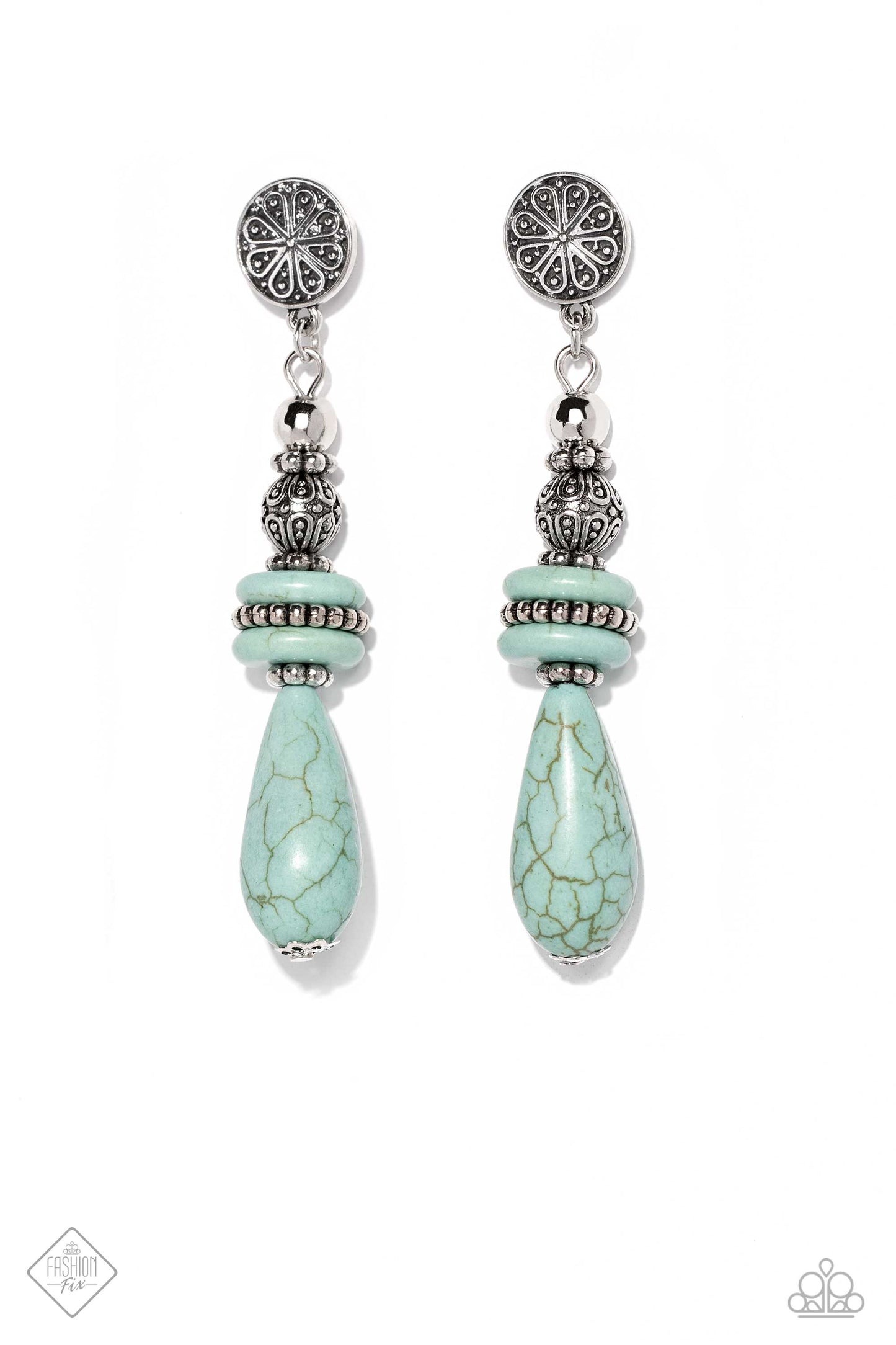 Desert Fever - Turquoise - Blue