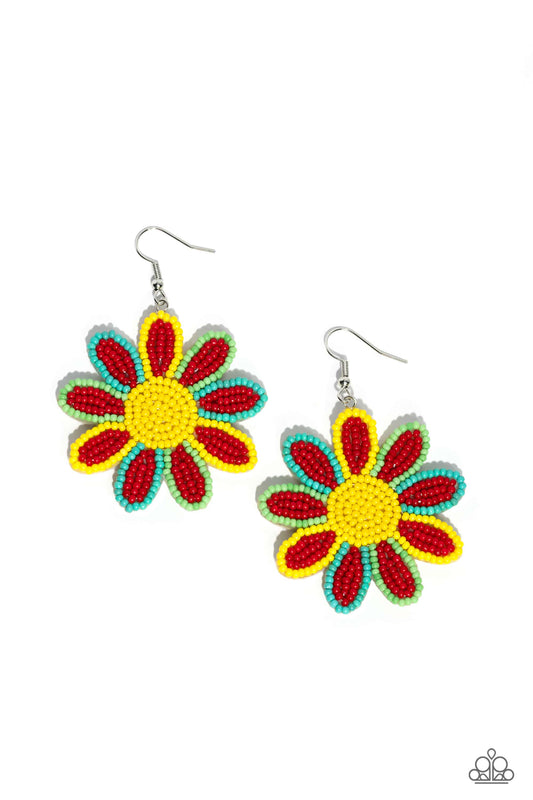 Decorated Daisies - Red