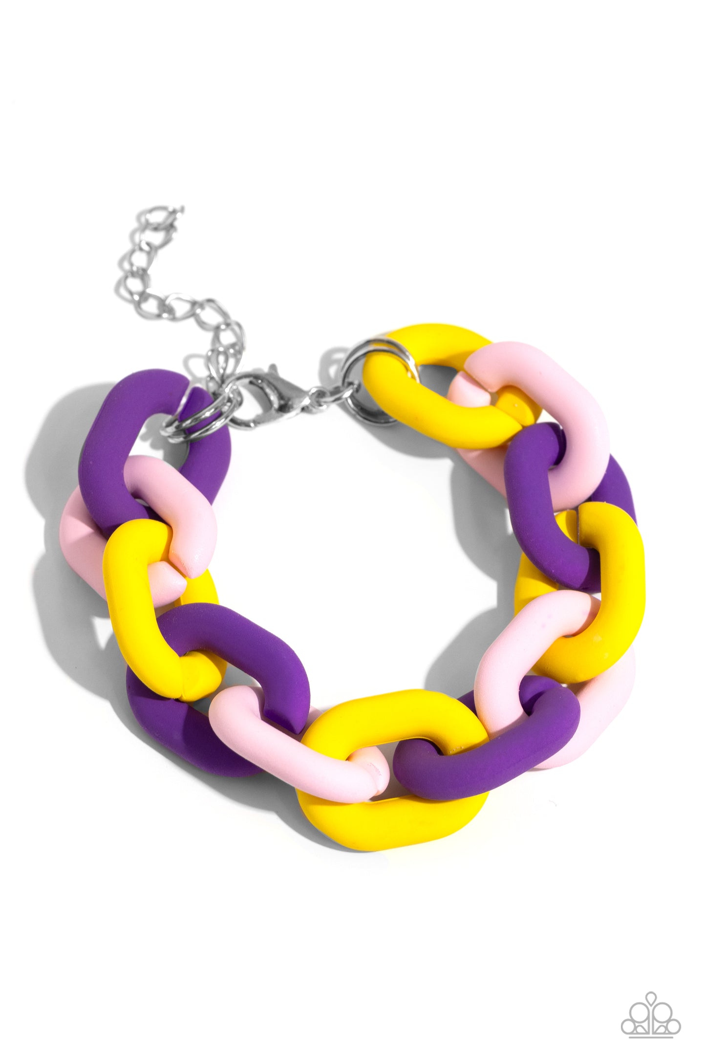 Go the Extra SMILE - Multi Pink Purple Yellow